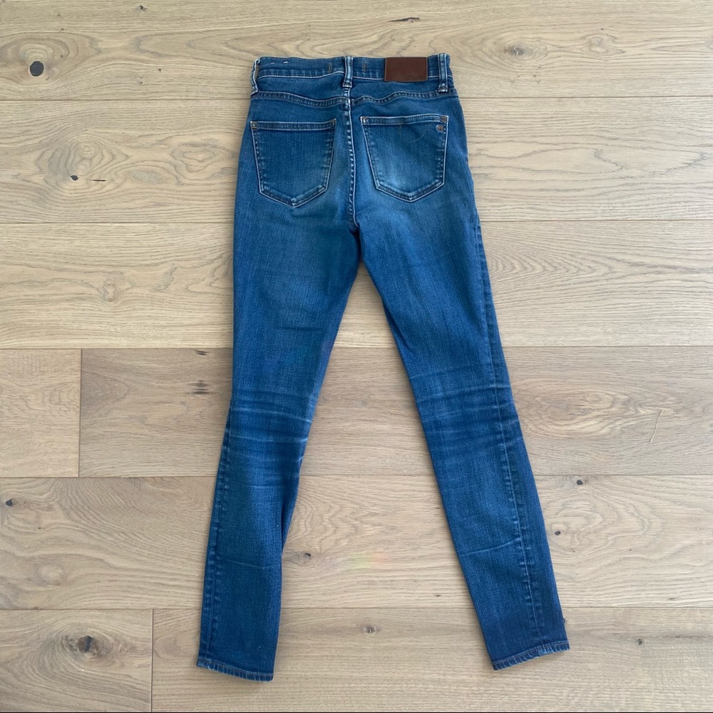 Madewell high rise skinny jeans 24 - Picture 3 of 5